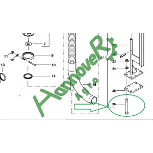 Болт Optima Kverneland AC630704 АС630704